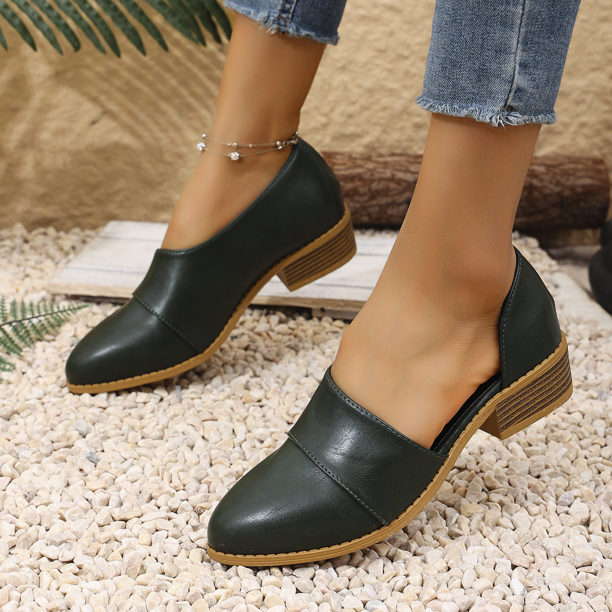 Damen Mokassins Rutschfest Modern Schnitt