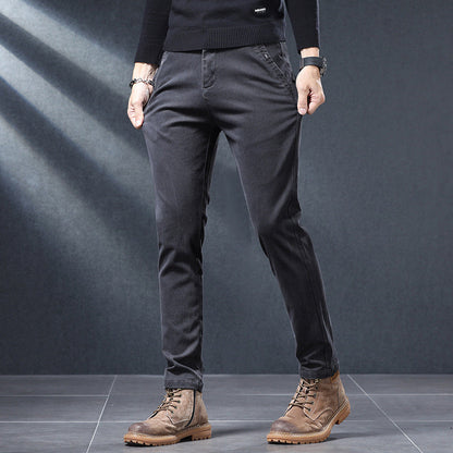 Schmale Herrenhose Chinostil Slim Fit