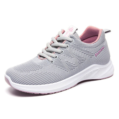 Damen Sportsneaker Leicht Atmungsaktiv Laufschuhe Komfort