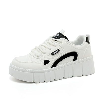 Damen Sneaker Plateau Sportlich Komfortabel Mit Dämpfung