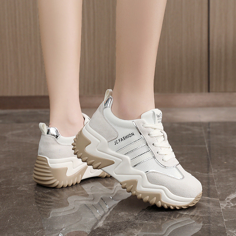 Damen Sneaker Chunky atmungsaktiv bequem Sportlich