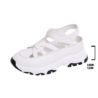 Damen Sneaker Sandalen Bequem atmungsaktiv Sommer