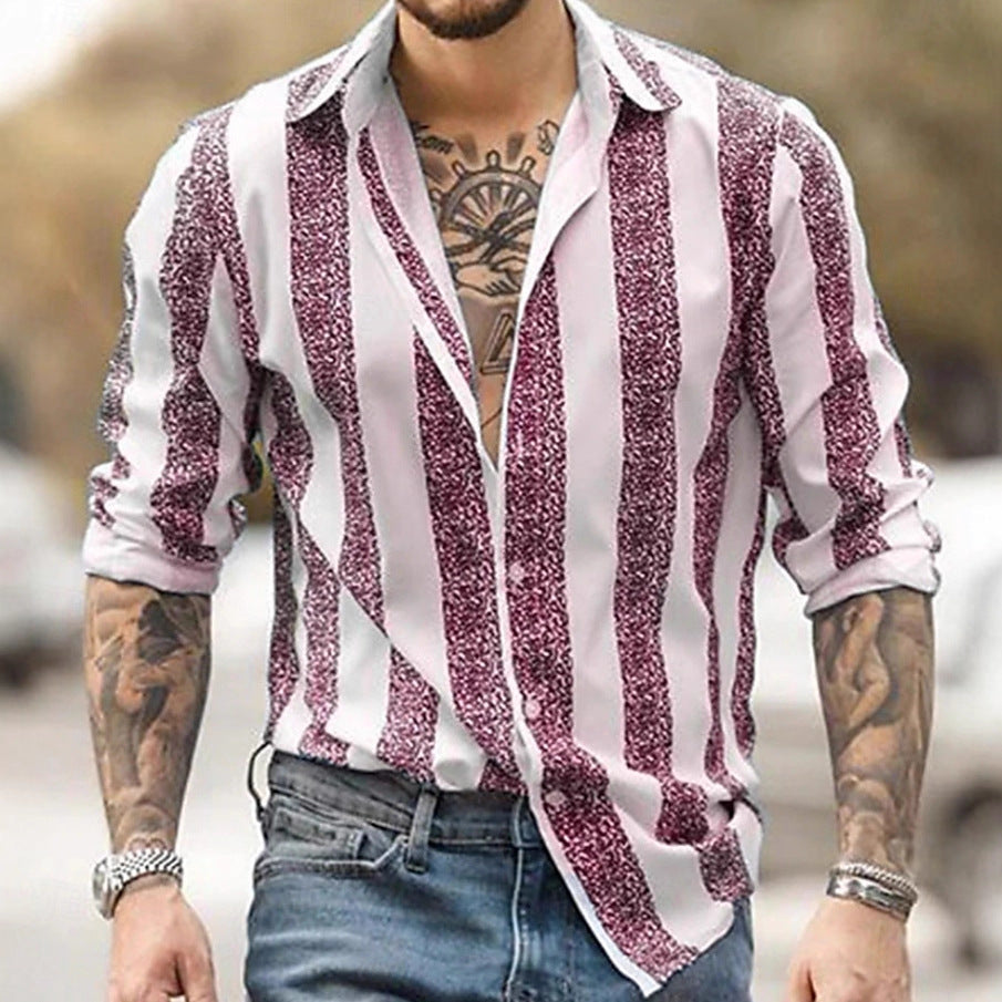 Herren Hemd Modern Schick Elegант