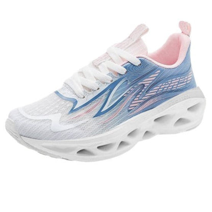 Damen Laufschuhe Sport Sneaker Weiss Mode