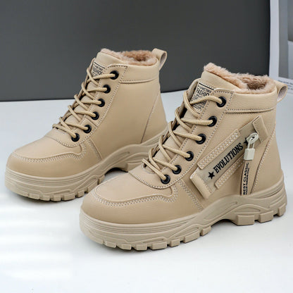Winterstiefel Damen Warm Rutschfest Mit Weichem Innenfutter - BerlinGlamour