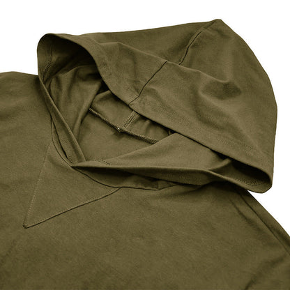 Herren Hoodie Langarm Lässig Bequem Grau