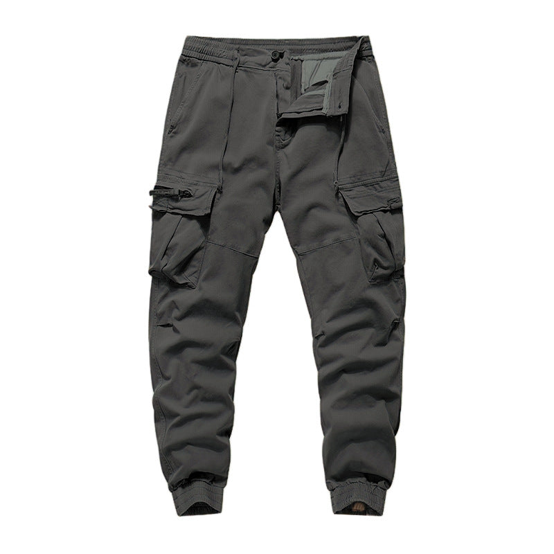 Herren Cargohose Elastisch Praktisch Mit Seitentaschen