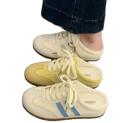 Damen Sneaker Slip-On Leicht Bequem Sportlich