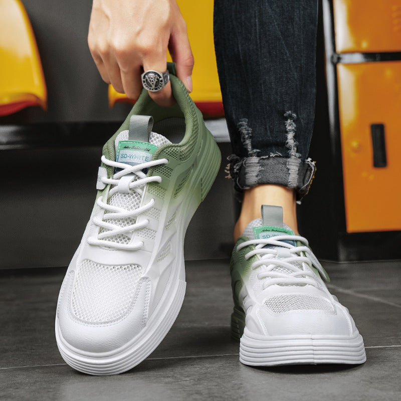 Damen Sneaker Sportlich Netz Leicht Laufschuhe
