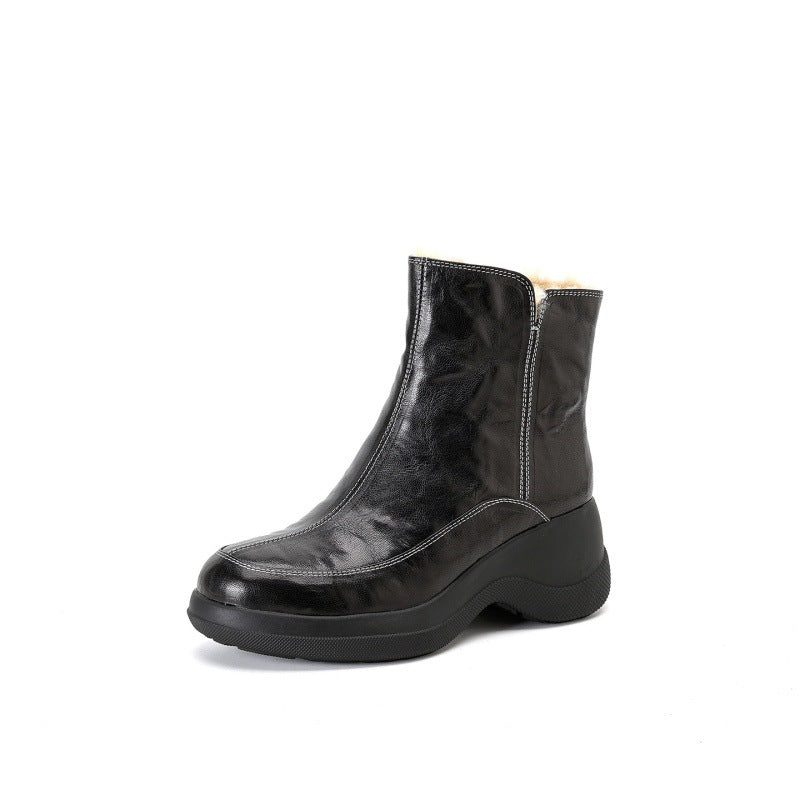 Damen Winterstiefel Isoliert Warm Rutschfest