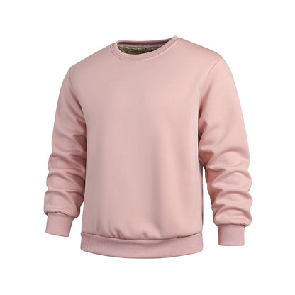 Herren Fleecepullover Bequem Warm Rundhals