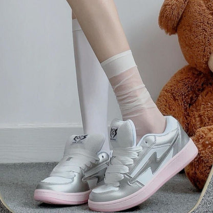 Damen Sneaker mit Dämpfungssystem Modern Sportlich - BerlinGlamour