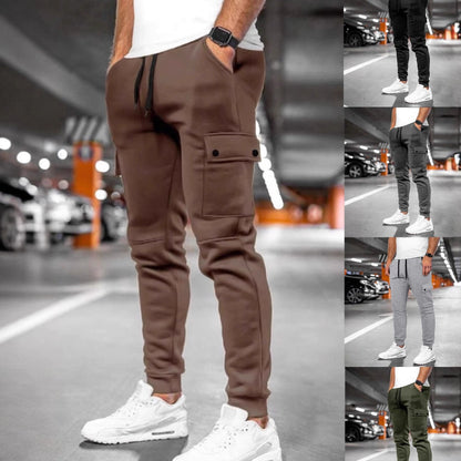 Herren Jogginghosen Cargo Bequem Schwarz - BerlinGlamour