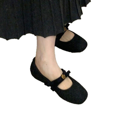 Damen Ballerinas Bequem Schleifen Modisch Damen Schuhe