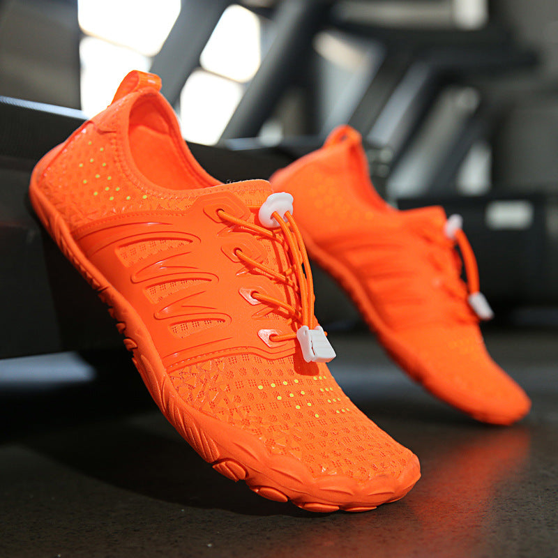 Damen Schwimmschuhe Flexible Schnellschnürsystem Sportlich