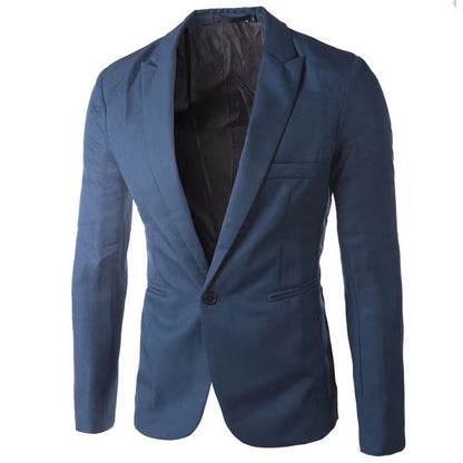 Herren Blazer Elegant Moderner Schnitt Slim Fit