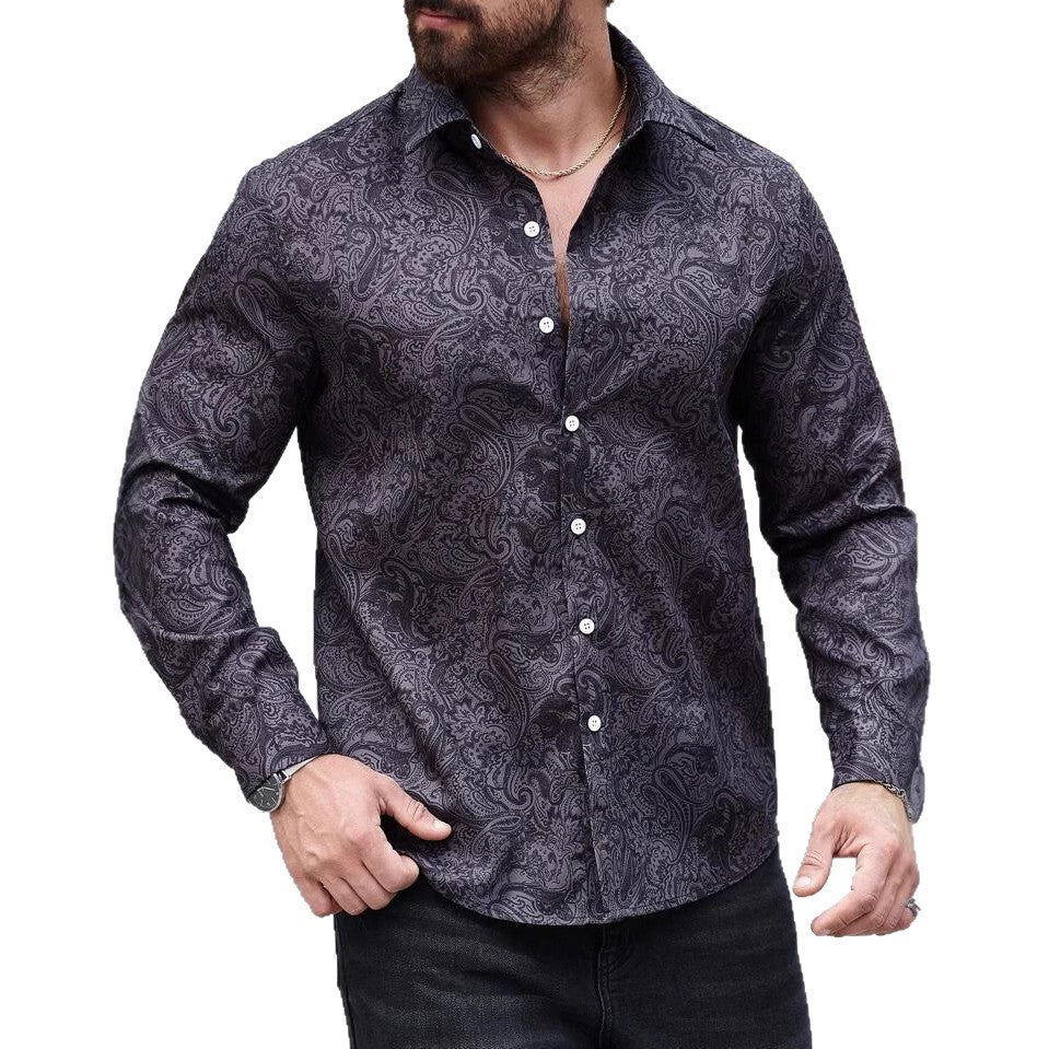 Männer Hemd Paisley Muster Modern Berlin