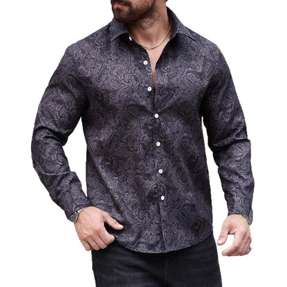 Männer Hemd Paisley Muster Modern Berlin