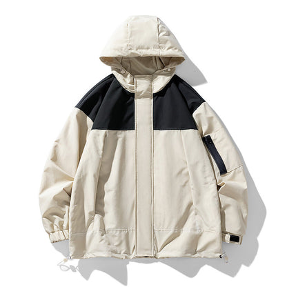Herren Wetterjacke Funktionell Atmungsaktiv Wasserabweisend