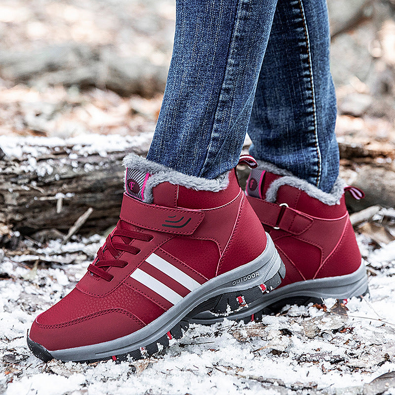 Herren Stiefel Warm Rutschfest Winterstiefel Heidi Style