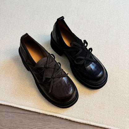 Damen Slipper Bequem Schnürsenkel Modern