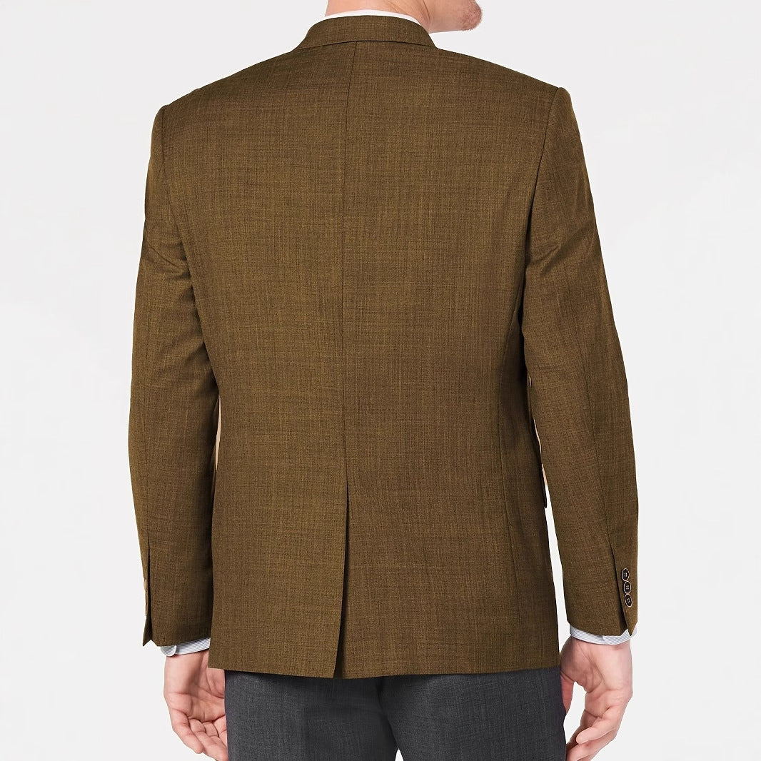 Herren Anzug Blazer Modern Slim Fit Schwarz