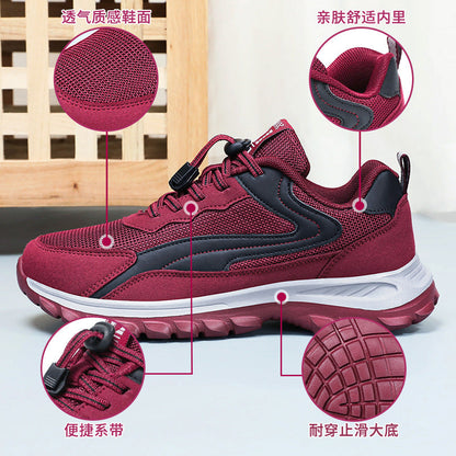 Damen Laufschuhe Sport Atmungsaktiv Elastisch