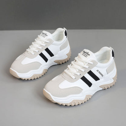 Damen Sneaker Sportlich Chunky Design Komfort Sohle