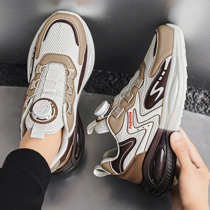 Damen Sneaker Sportlich Laufschuhe mit Dämpfung und Schnellschnürung