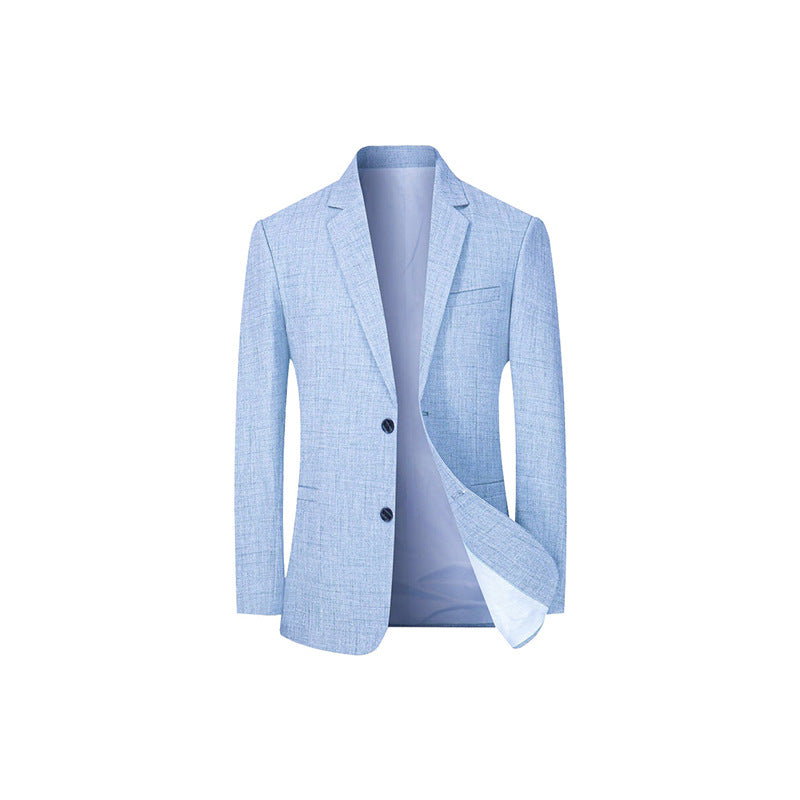 Herren Blazer Elegant Strukturiert Slim Fit