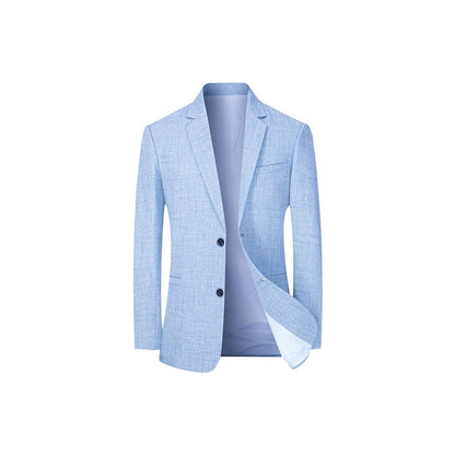 Herren Blazer Elegant Strukturiert Slim Fit