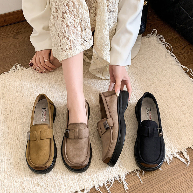 Damen Slipper Komfortabel Elegantes Design Schnalle