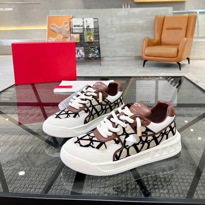 Damen Sneaker Sportlich Camouflage Robust