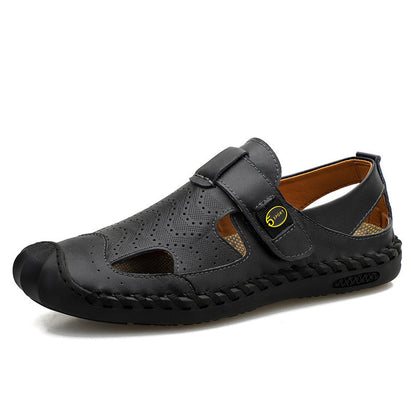 Herren Sandalen Rutschfest Atmungsaktiv Sommer