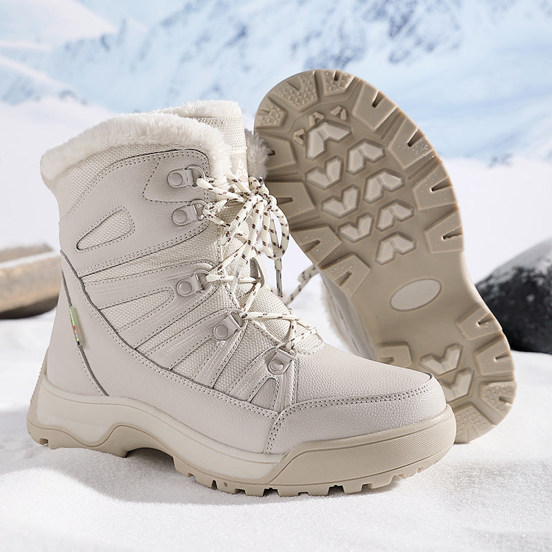 Damen Winterstiefel Warm Rutschfest Größe 36-41