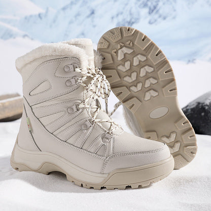 Damen Winterstiefel Warm Rutschfest Größe 36-41