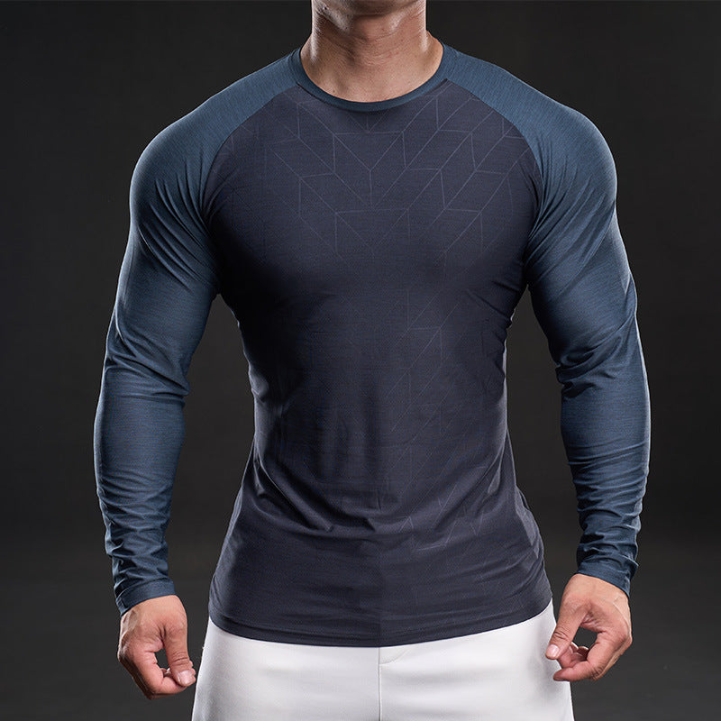 Herren Funktionsshirt Langarm Sportlich DryFit