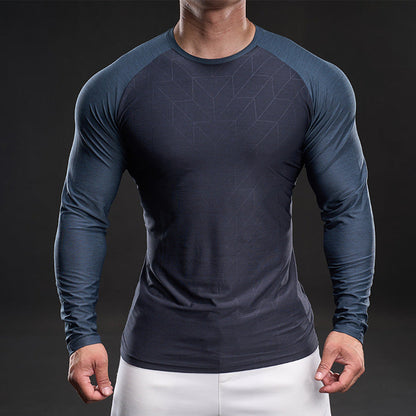 Herren Funktionsshirt Langarm Sportlich DryFit