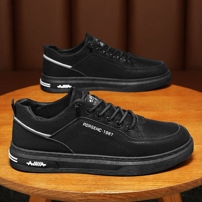 Weiche Damen Sneaker Wildleder Laufsohle Komfort Schwarz