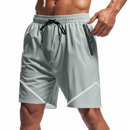 Laufshorts Herren Sport Shorts elastisch mit Taschen