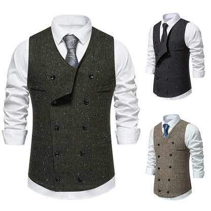 Herren Brokatweste Elegant mit Struktur Optik Berlin Glamour - BerlinGlamour