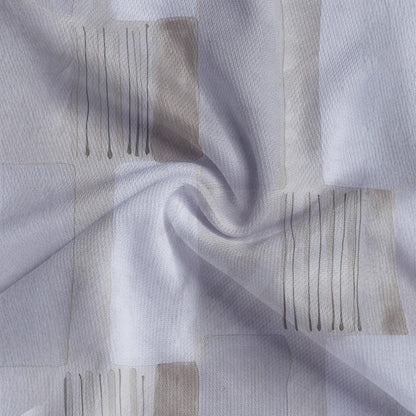 Herren Kurzarmhemd Geometrisch Modern Knopfdetails