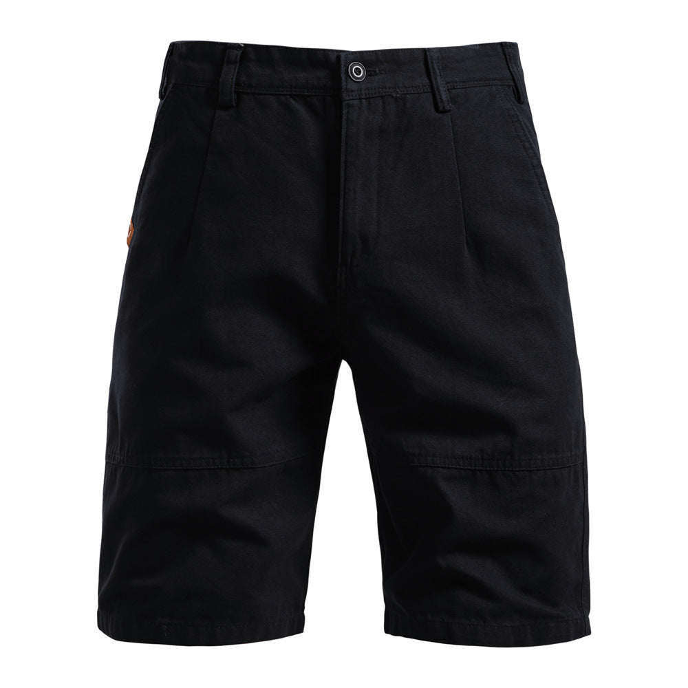 Herren Cargo-Shorts Bequem Taschenreich Freizeit-Shorts