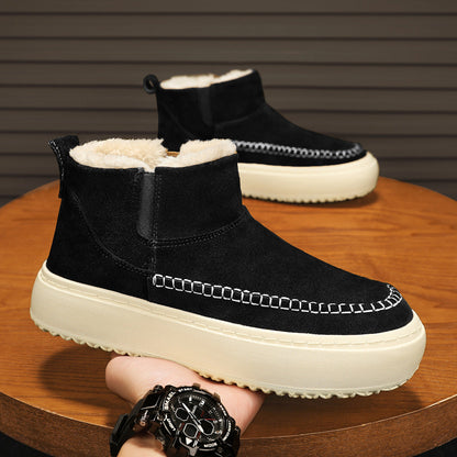 Damen Winterstiefel Kuschelig Warm Elastisch