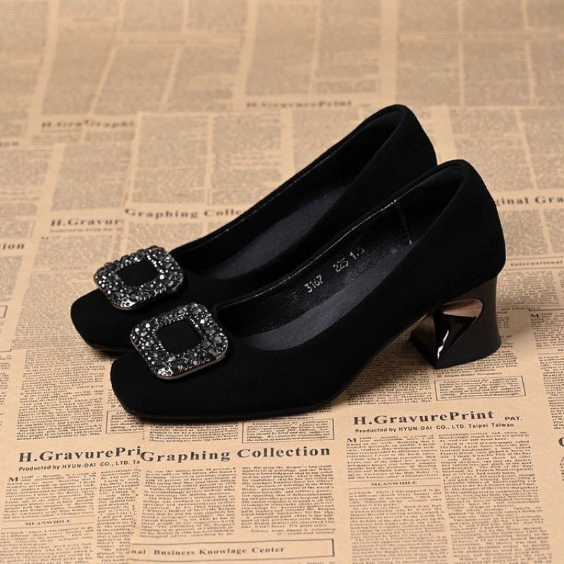 Damen Pumps High Heels Schmückend Glitzernd Elegant
