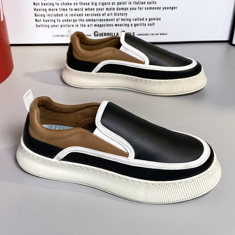 Damen Sneaker Bequem Slip-On Schuhe Sportlich Laufsohle - BerlinGlamour