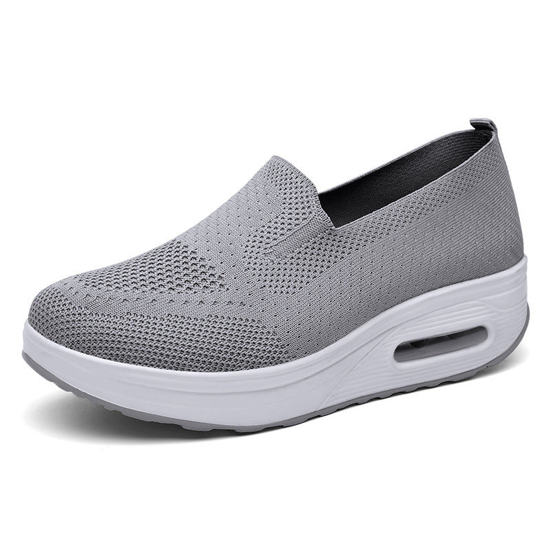 Damen Sneaker Slip-On Bequem Luftdurchlässig Modisch