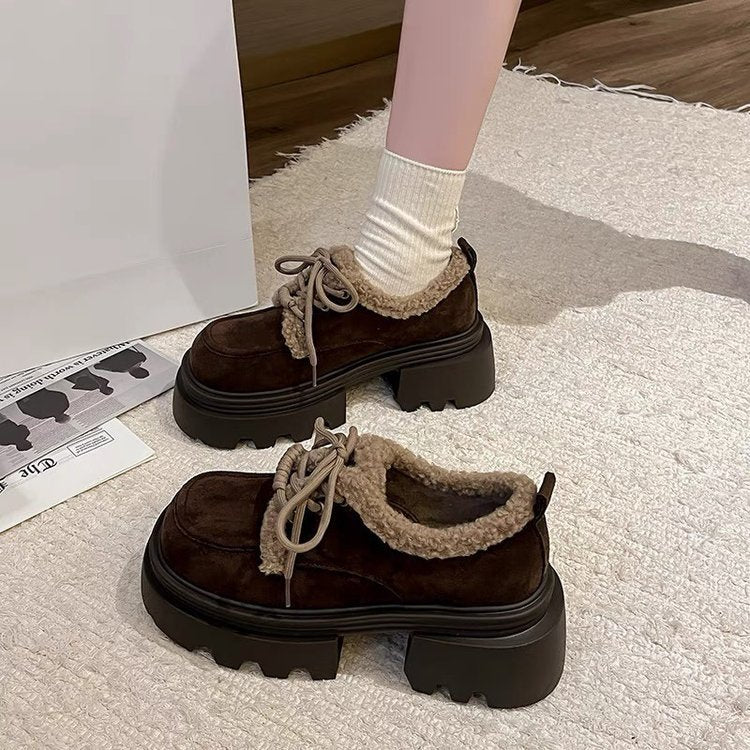 Damen Sneaker Komfort Weiche Innensohle Warm