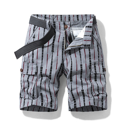 Herren Cargoshorts Elastisch Mit Vielen Taschen Modern