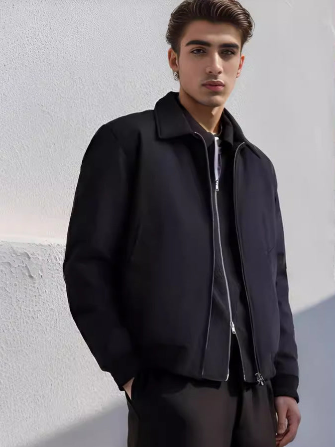 Herren Bomberjacke Stadtmodell Mit Kapuze Modern